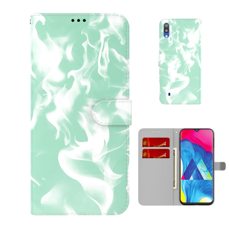 For Samsung Galaxy A10 / M10 Cloud Fog Pattern Horizontal Flip Leather Case with Holder & Card Slot & Wallet