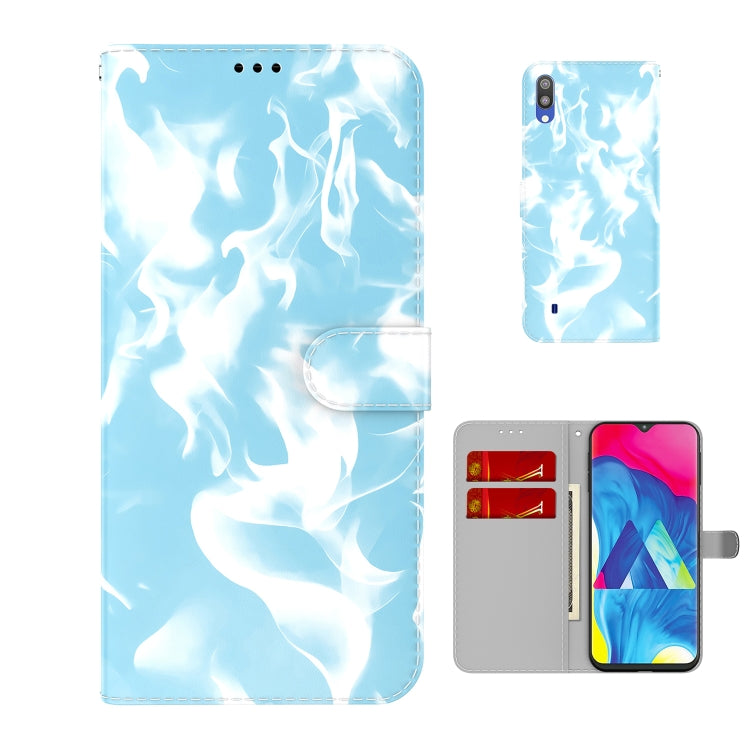 For Samsung Galaxy A10 / M10 Cloud Fog Pattern Horizontal Flip Leather Case with Holder & Card Slot & Wallet