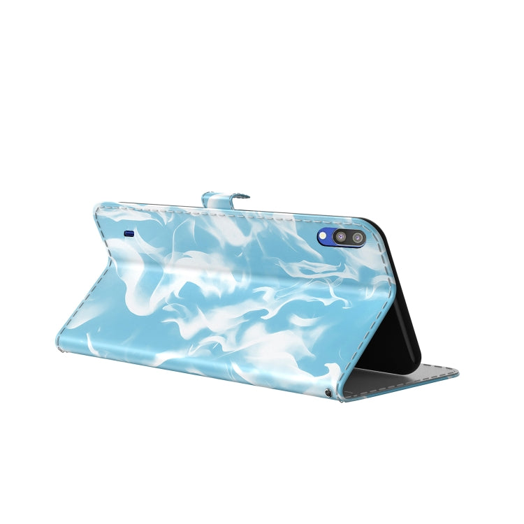 For Samsung Galaxy A10 / M10 Cloud Fog Pattern Horizontal Flip Leather Case with Holder & Card Slot & Wallet
