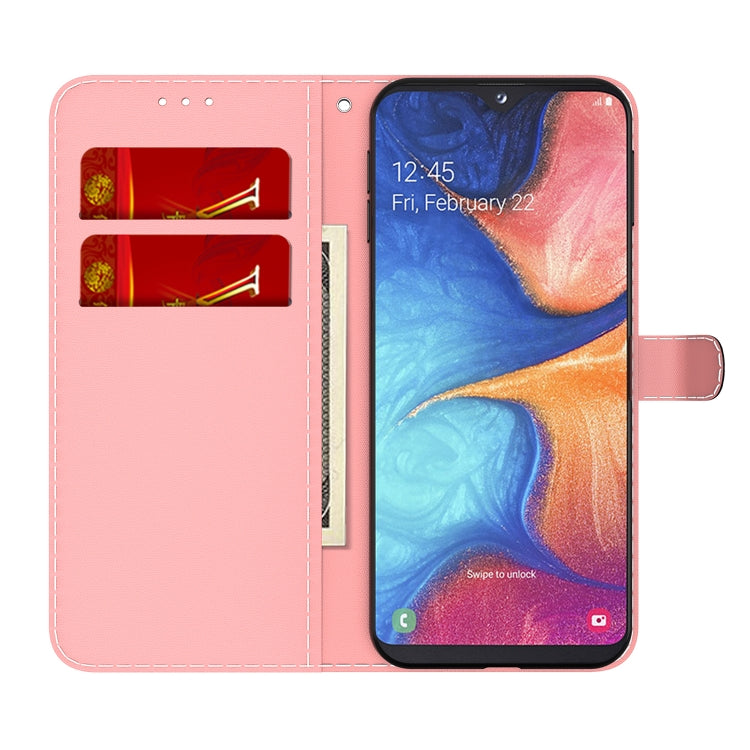 For Samsung Galaxy A10e / A20e Cloud Fog Pattern Horizontal Flip Leather Case with Holder & Card Slot & Wallet