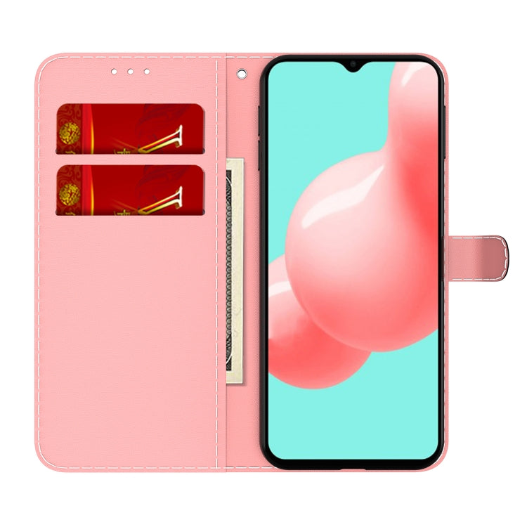 For Samsung Galaxy A32 5G Cloud Fog Pattern Horizontal Flip Leather Case with Holder & Card Slot & Wallet