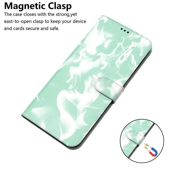 For Samsung Galaxy A32 4G Cloud Fog Pattern Horizontal Flip Leather Case with Holder & Card Slot & Wallet