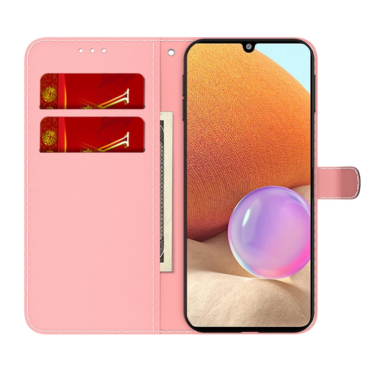 For Samsung Galaxy A32 4G Cloud Fog Pattern Horizontal Flip Leather Case with Holder & Card Slot & Wallet
