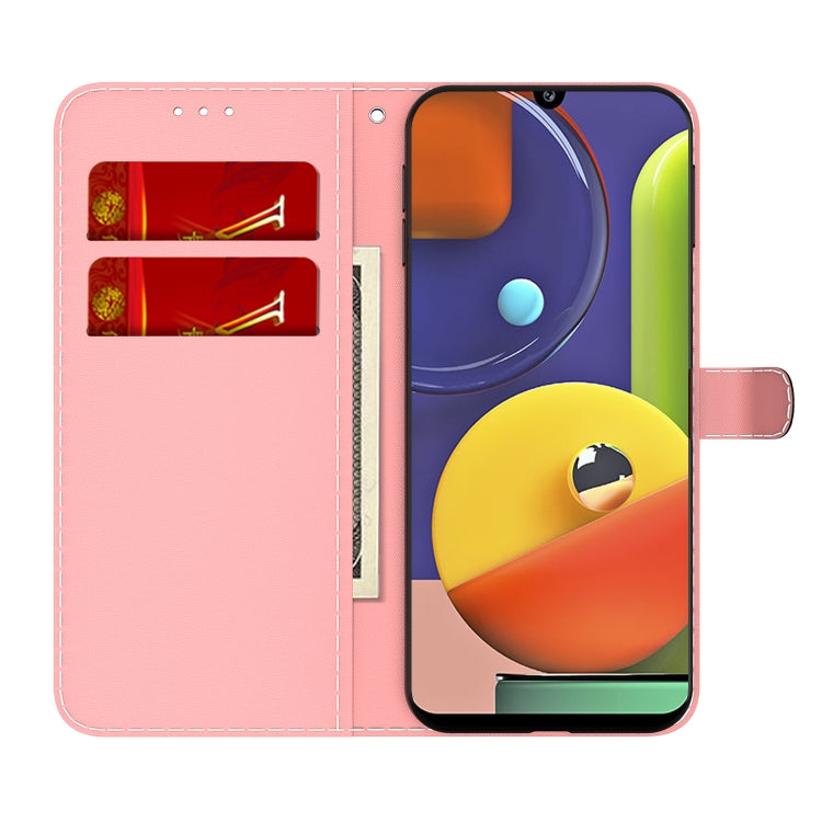 For Samsung Galaxy A50 / A30s / A50s Cloud Fog Pattern Horizontal Flip Leather Case with Holder & Card Slot & Wallet