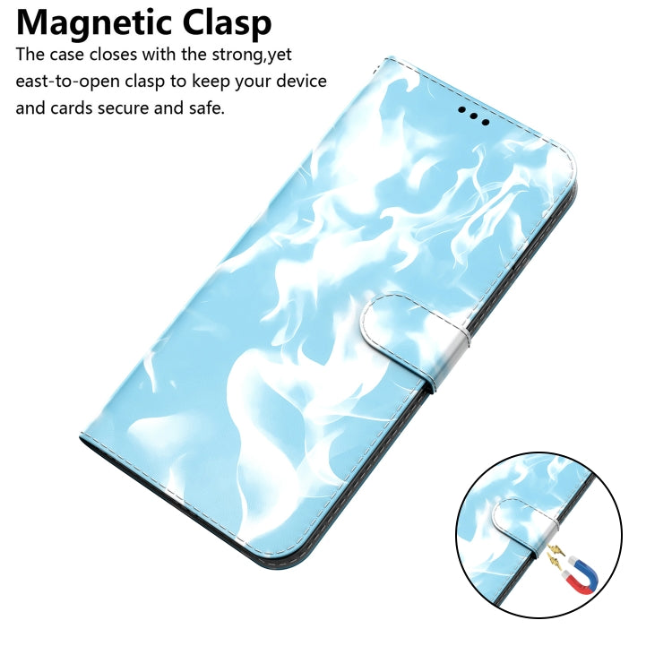 For Samsung Galaxy A71 4G Cloud Fog Pattern Horizontal Flip Leather Case with Holder & Card Slot & Wallet