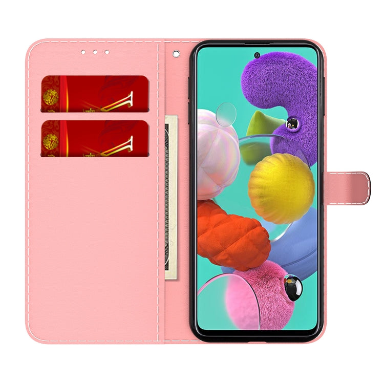 For Samsung Galaxy A71 4G Cloud Fog Pattern Horizontal Flip Leather Case with Holder & Card Slot & Wallet