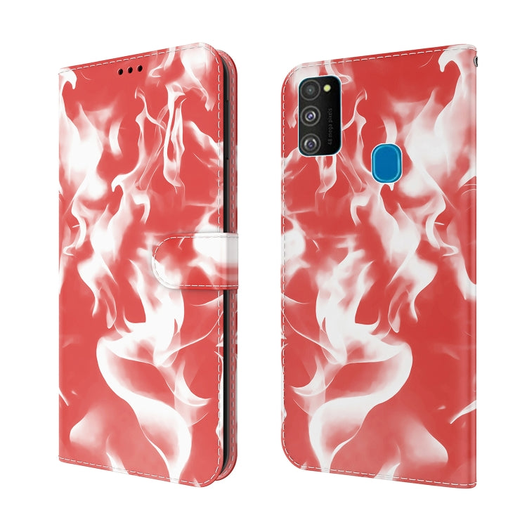 For Samsung Galaxy M30s / M20s Cloud Fog Pattern Horizontal Flip Leather Case with Holder & Card Slot & Wallet