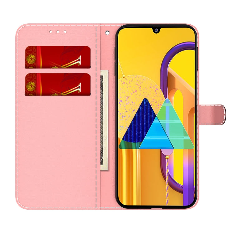 For Samsung Galaxy M30s / M20s Cloud Fog Pattern Horizontal Flip Leather Case with Holder & Card Slot & Wallet
