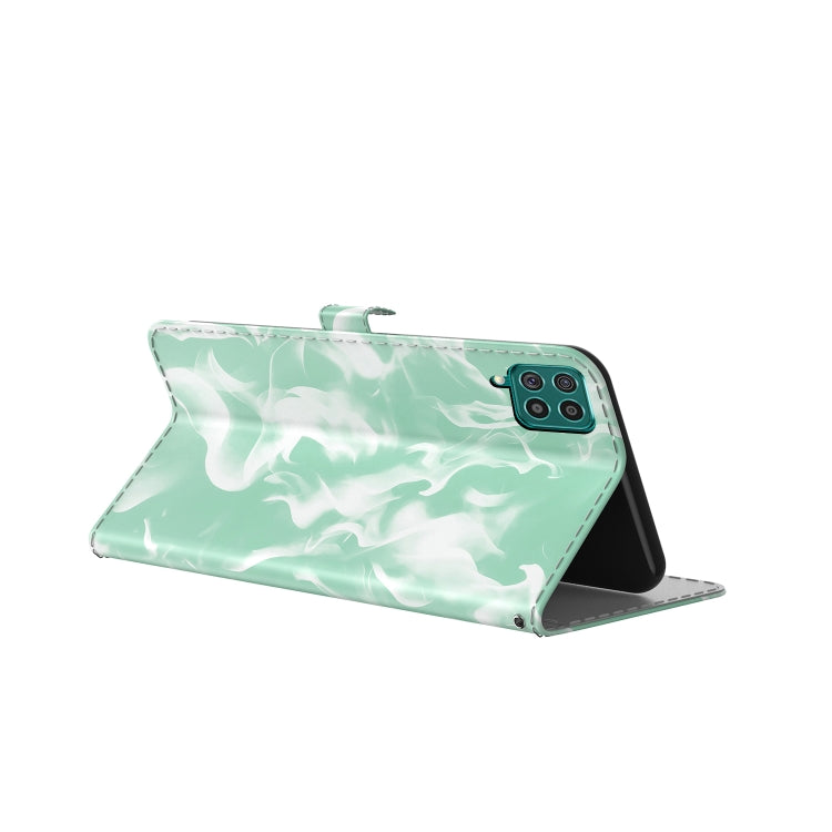 For Samsung Galaxy M62 / F62 Cloud Fog Pattern Horizontal Flip Leather Case with Holder & Card Slot & Wallet