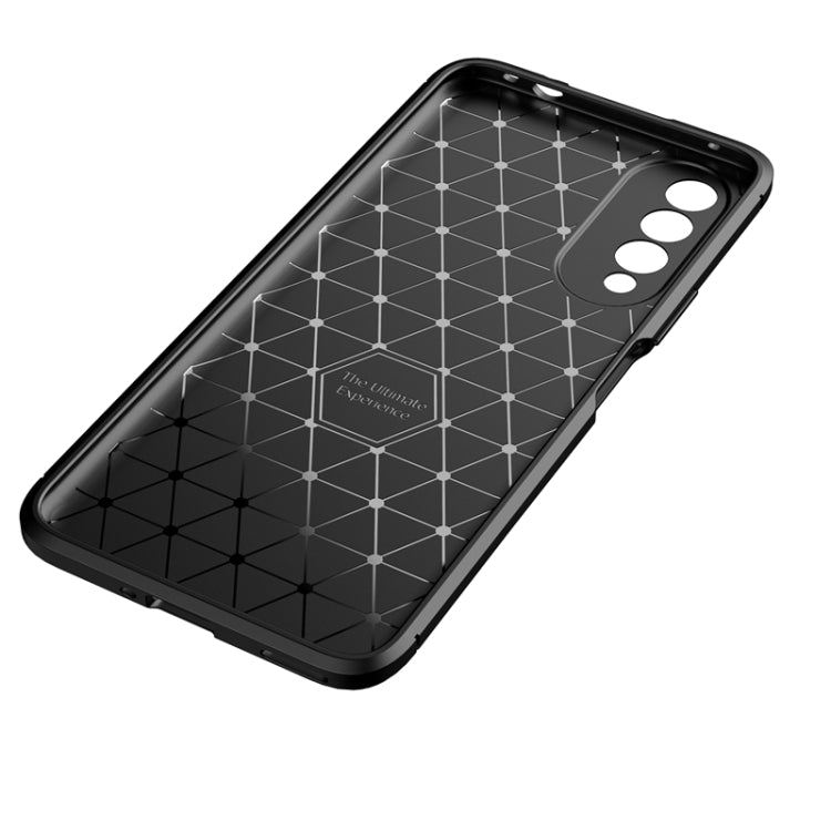 For Honor X20 SE Carbon Fiber Texture Shockproof TPU Case