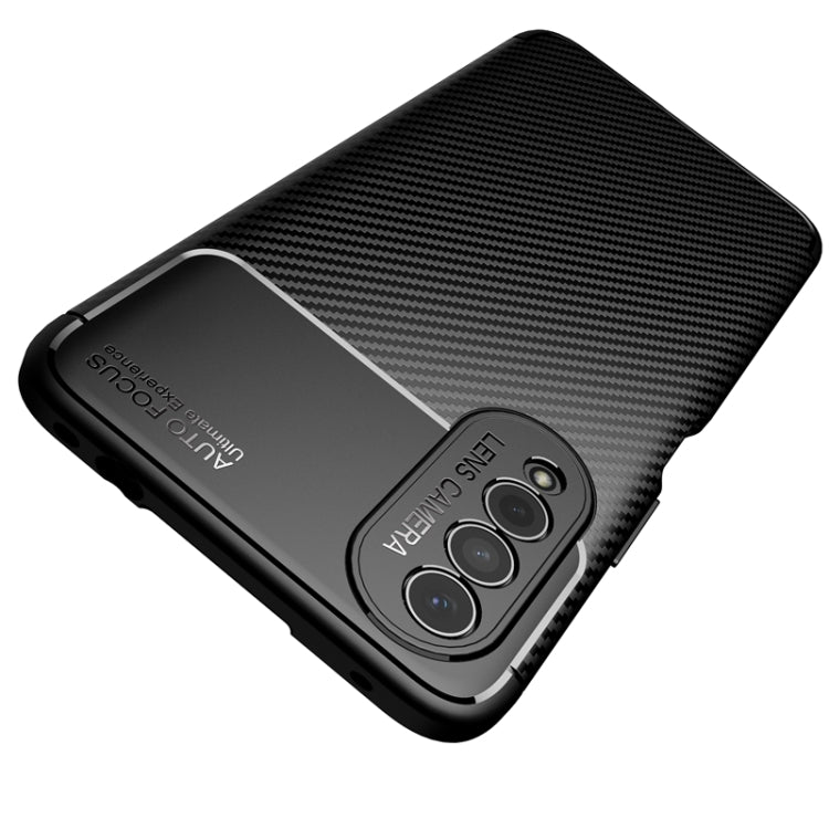 For Honor X20 SE Carbon Fiber Texture Shockproof TPU Case