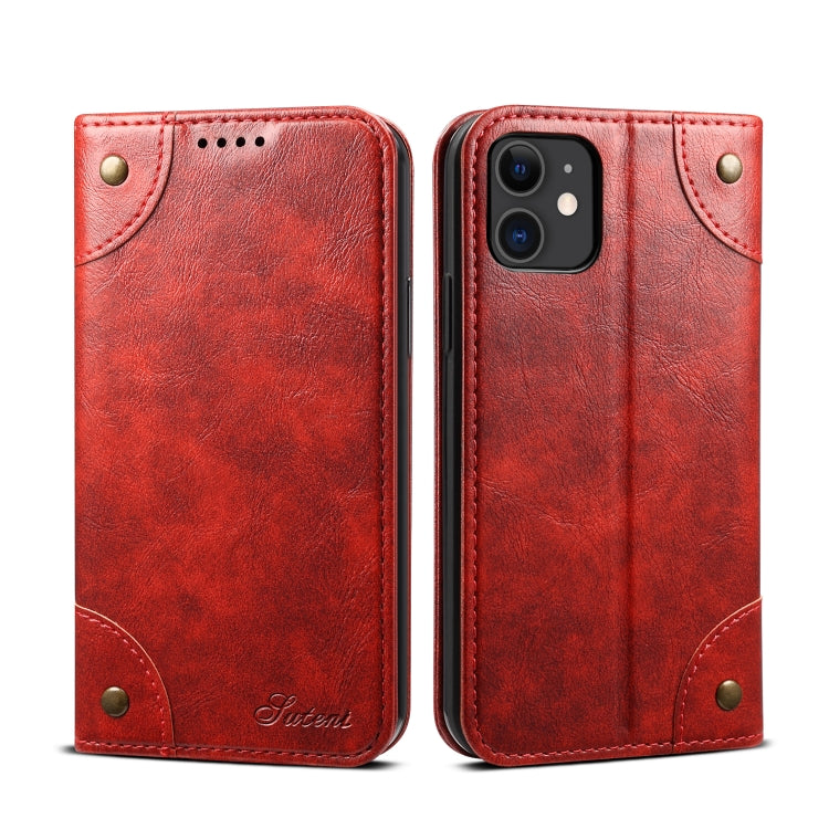 For iPhone 11 Baroque Simple Horizontal Flip Leather Case, with Holder & Card Slots & Wallet