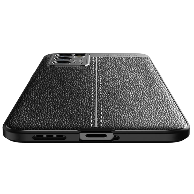For OPPO Reno6 5G Litchi Texture TPU Shockproof Case