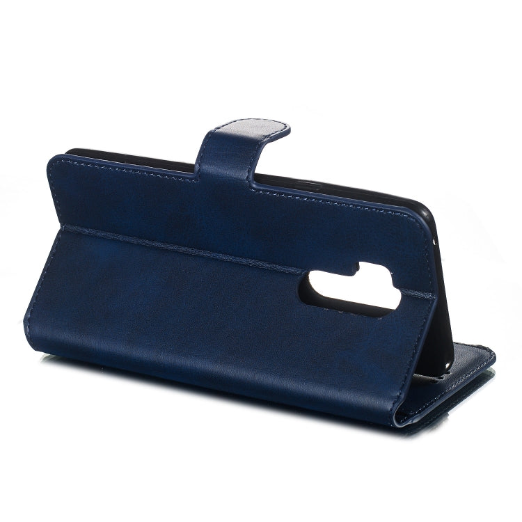 For LG G7 / G7 ThinQ Solid Color Buckle Horizontal Flip Leather Case with Wallet & Holder & Card Slots