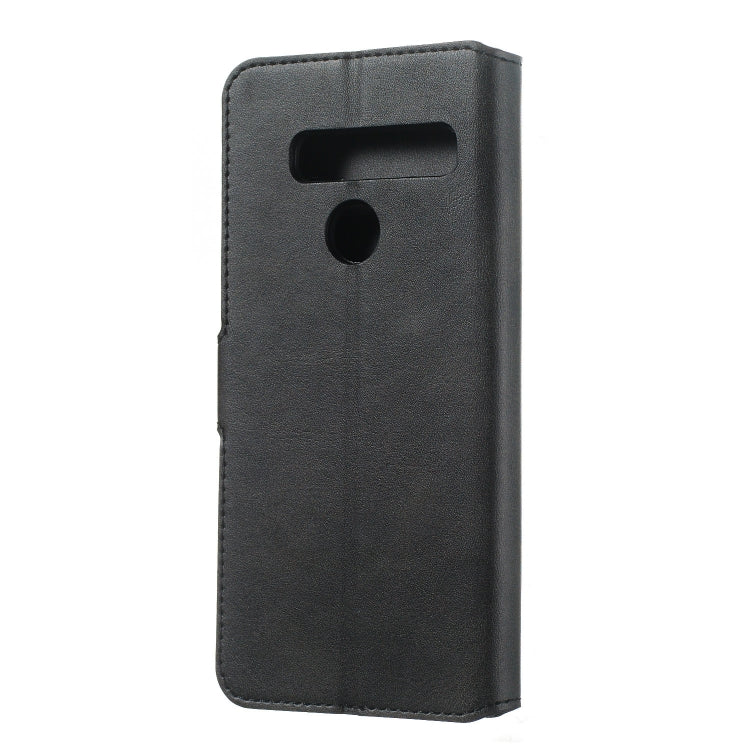 For LG G8 / G8s / G8 ThinQ Solid Color Buckle Horizontal Flip Leather Case with Wallet & Holder & Card Slots