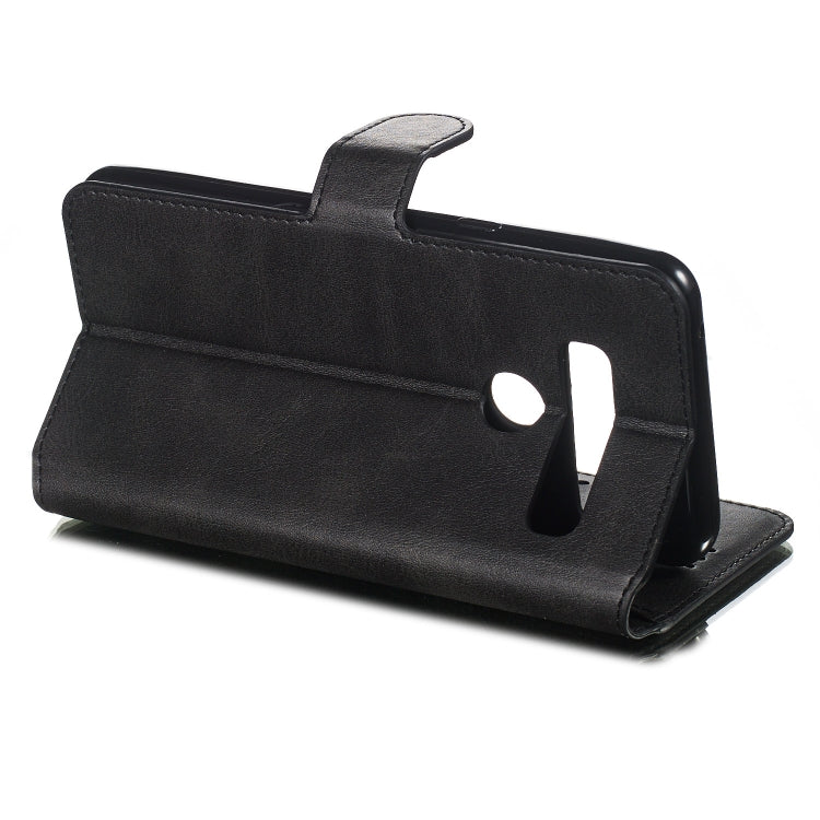 For LG G8 / G8s / G8 ThinQ Solid Color Buckle Horizontal Flip Leather Case with Wallet & Holder & Card Slots