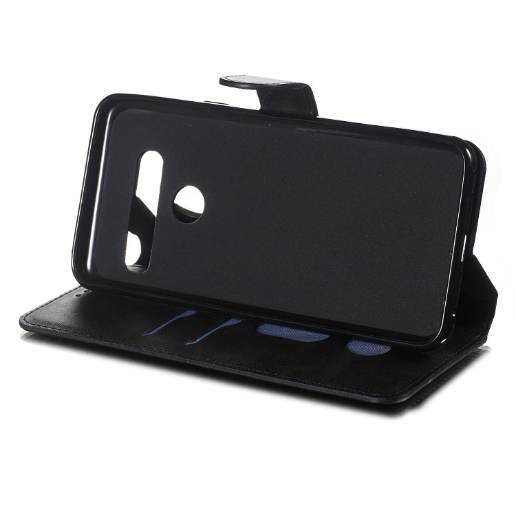 For LG G8 / G8s / G8 ThinQ Solid Color Buckle Horizontal Flip Leather Case with Wallet & Holder & Card Slots