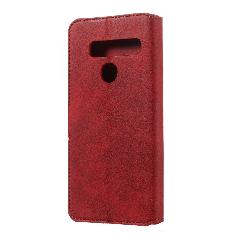 For LG G8 / G8s / G8 ThinQ Solid Color Buckle Horizontal Flip Leather Case with Wallet & Holder & Card Slots