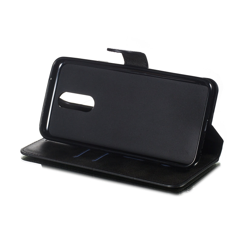 For LG K40 / K12 Solid Color Buckle Horizontal Flip Leather Case with Wallet & Holder & Card Slots