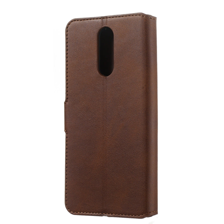 For LG K40 / K12 Solid Color Buckle Horizontal Flip Leather Case with Wallet & Holder & Card Slots