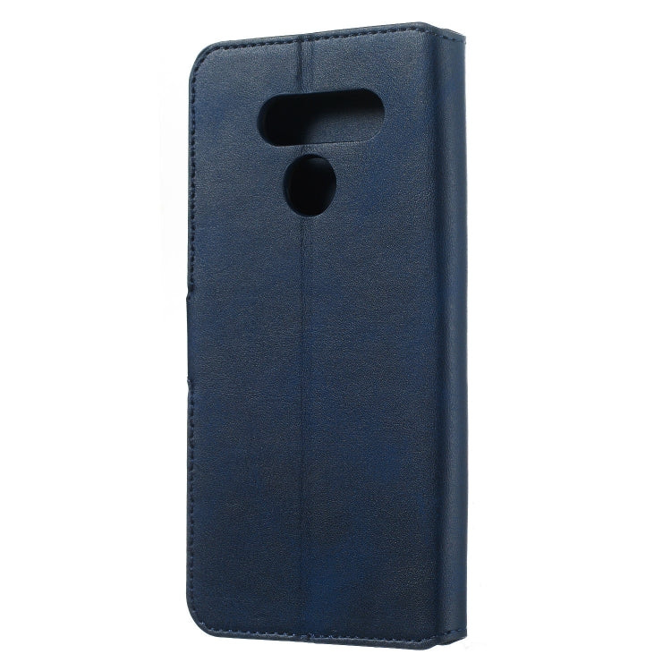 For LG K50 / Q60 Solid Color Buckle Horizontal Flip Leather Case with Wallet & Holder & Card Slots