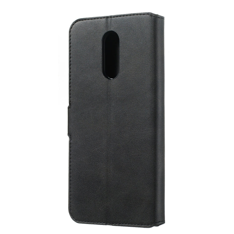 For LG Q Stylo 5 Solid Color Buckle Horizontal Flip Leather Case with Wallet & Holder & Card Slots