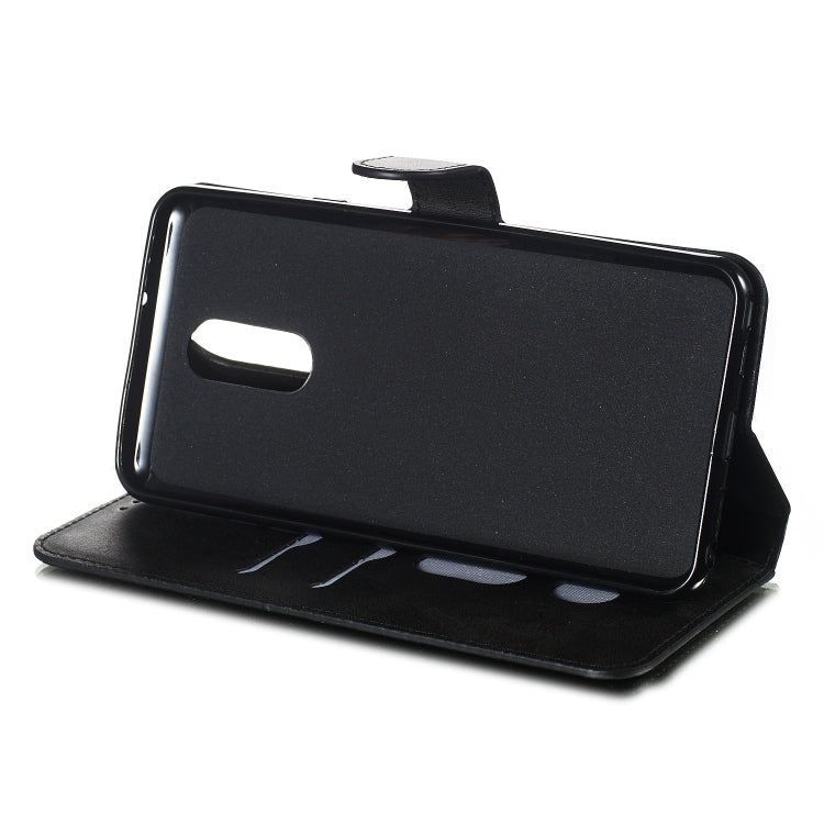 For LG Q Stylo 5 Solid Color Buckle Horizontal Flip Leather Case with Wallet & Holder & Card Slots