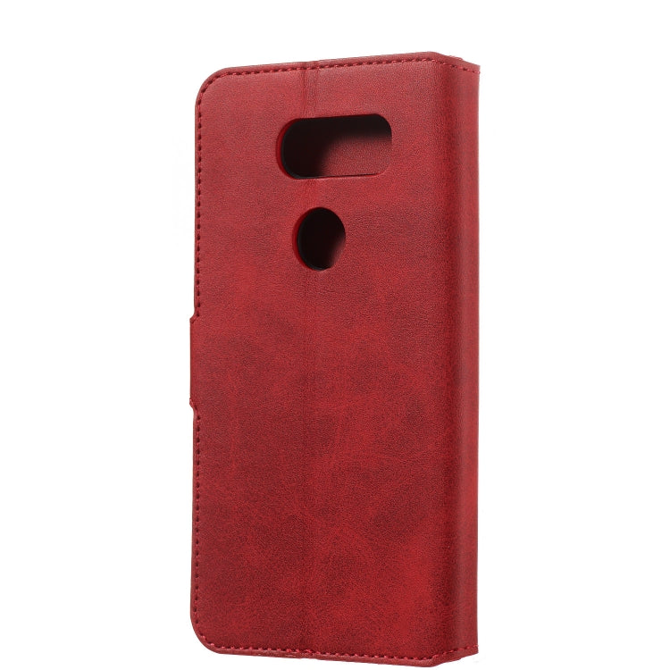 For LG V30 Solid Color Buckle Horizontal Flip Leather Case with Wallet & Holder & Card Slots