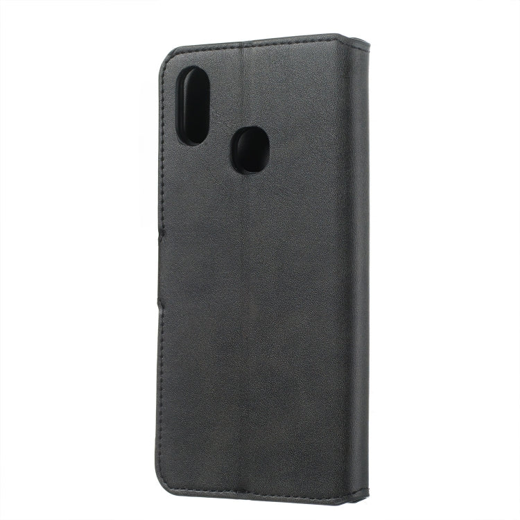 For LG V50 Solid Color Buckle Horizontal Flip Leather Case with Wallet & Holder & Card Slots