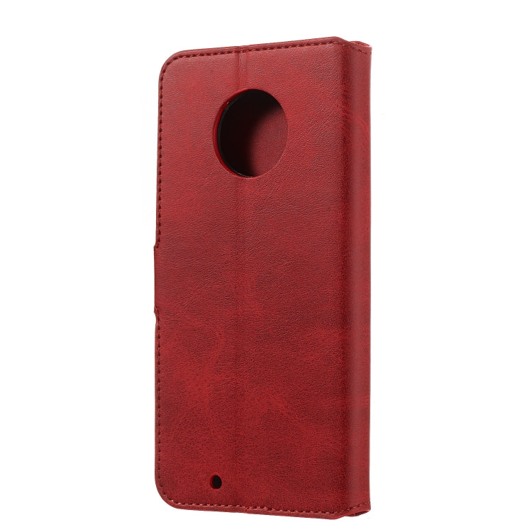For Motorola Moto G6 (2018) Solid Color Buckle Horizontal Flip Leather Case with Wallet & Holder & Card Slots