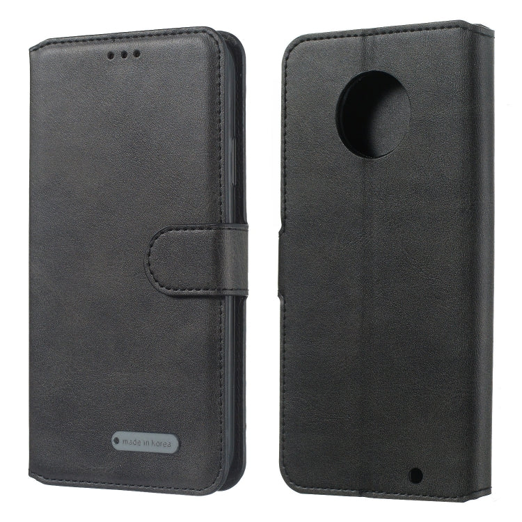For Motorola Moto G6 Plus (2018) Solid Color Buckle Horizontal Flip Leather Case with Wallet & Holder & Card Slots