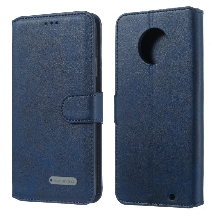 For Motorola Moto G6 Plus (2018) Solid Color Buckle Horizontal Flip Leather Case with Wallet & Holder & Card Slots