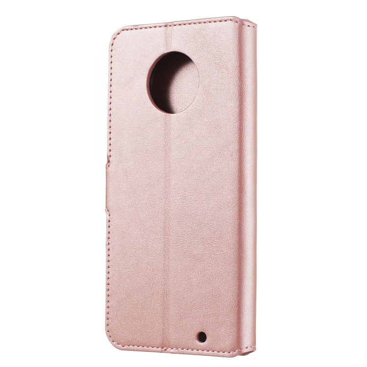 For Motorola Moto G6 Plus (2018) Solid Color Buckle Horizontal Flip Leather Case with Wallet & Holder & Card Slots