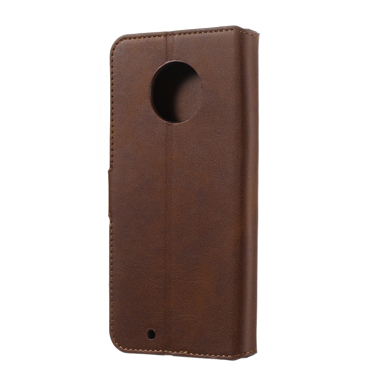 For Motorola Moto G6 Plus (2018) Solid Color Buckle Horizontal Flip Leather Case with Wallet & Holder & Card Slots