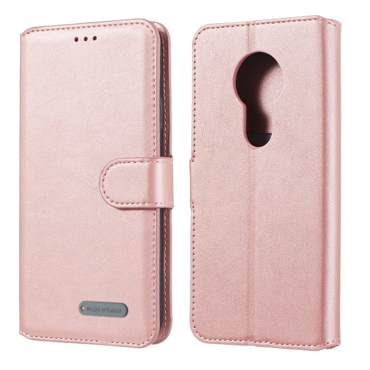 For Motorola Moto G6 Play Solid Color Buckle Horizontal Flip Leather Case with Wallet & Holder & Card Slots