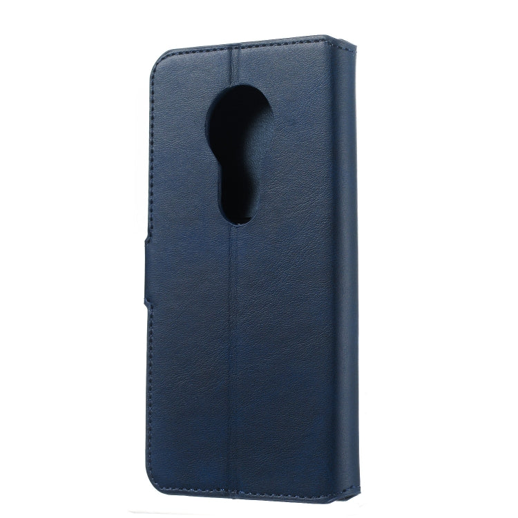 For Motorola Moto G7 Power Solid Color Buckle Horizontal Flip Leather Case with Wallet & Holder & Card Slots