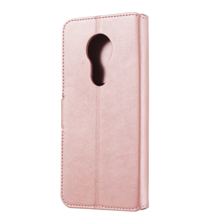 For Motorola Moto G7 Power Solid Color Buckle Horizontal Flip Leather Case with Wallet & Holder & Card Slots