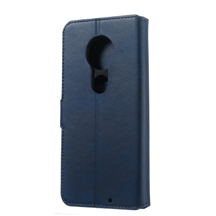 For Motorola Moto G7 / G7 Plus Solid Color Buckle Horizontal Flip Leather Case with Wallet & Holder & Card Slots