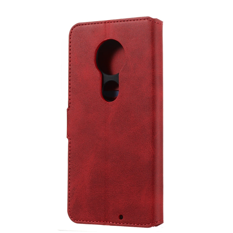 For Motorola Moto G7 / G7 Plus Solid Color Buckle Horizontal Flip Leather Case with Wallet & Holder & Card Slots