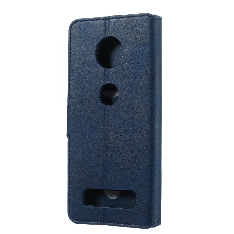 For Motorola Moto Z4 Play Solid Color Buckle Horizontal Flip Leather Case with Wallet & Holder & Card Slots