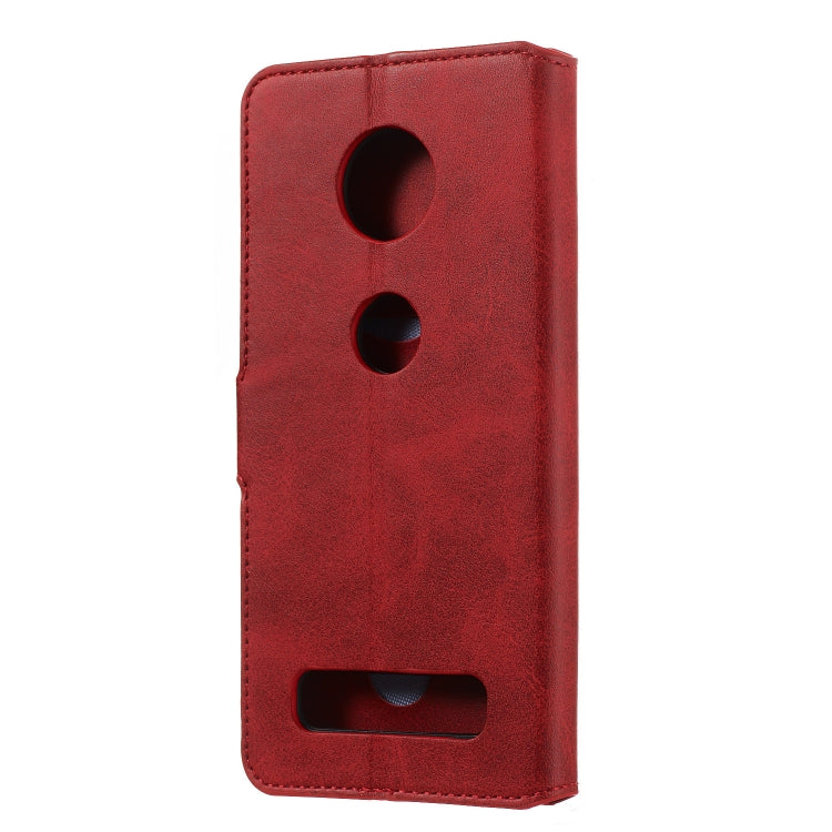 For Motorola Moto Z4 Play Solid Color Buckle Horizontal Flip Leather Case with Wallet & Holder & Card Slots