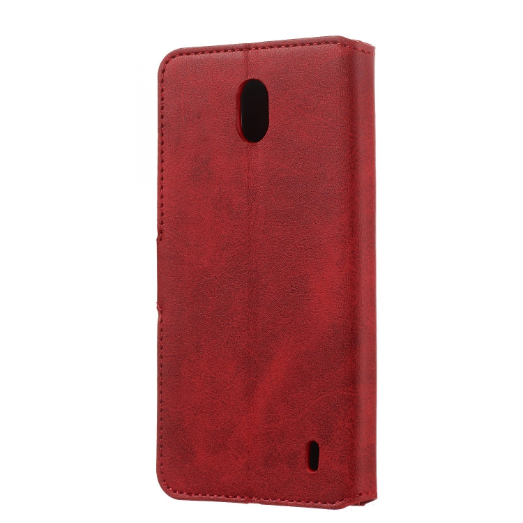 For Nokia 1 Plus Solid Color Buckle Horizontal Flip Leather Case with Wallet & Holder & Card Slots