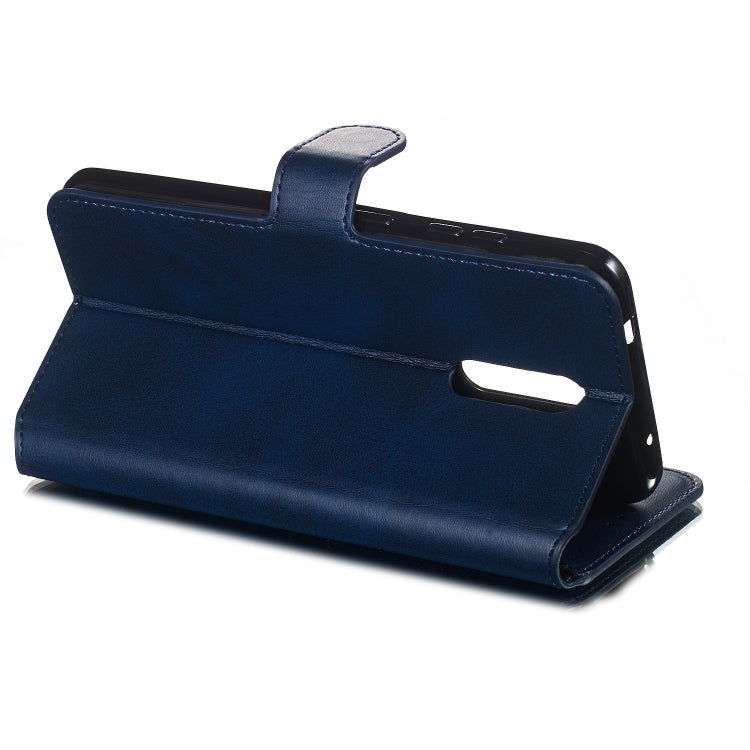 For Nokia 3.2 (2019) Solid Color Buckle Horizontal Flip Leather Case with Wallet & Holder & Card Slots
