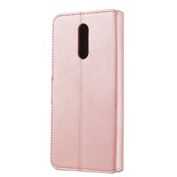 For Nokia 3.2 (2019) Solid Color Buckle Horizontal Flip Leather Case with Wallet & Holder & Card Slots