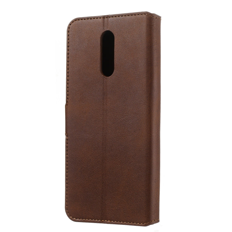 For Nokia 3.2 (2019) Solid Color Buckle Horizontal Flip Leather Case with Wallet & Holder & Card Slots