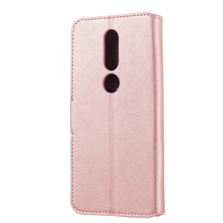 For Nokia 4.2 (2019) Solid Color Buckle Horizontal Flip Leather Case with Wallet & Holder & Card Slots