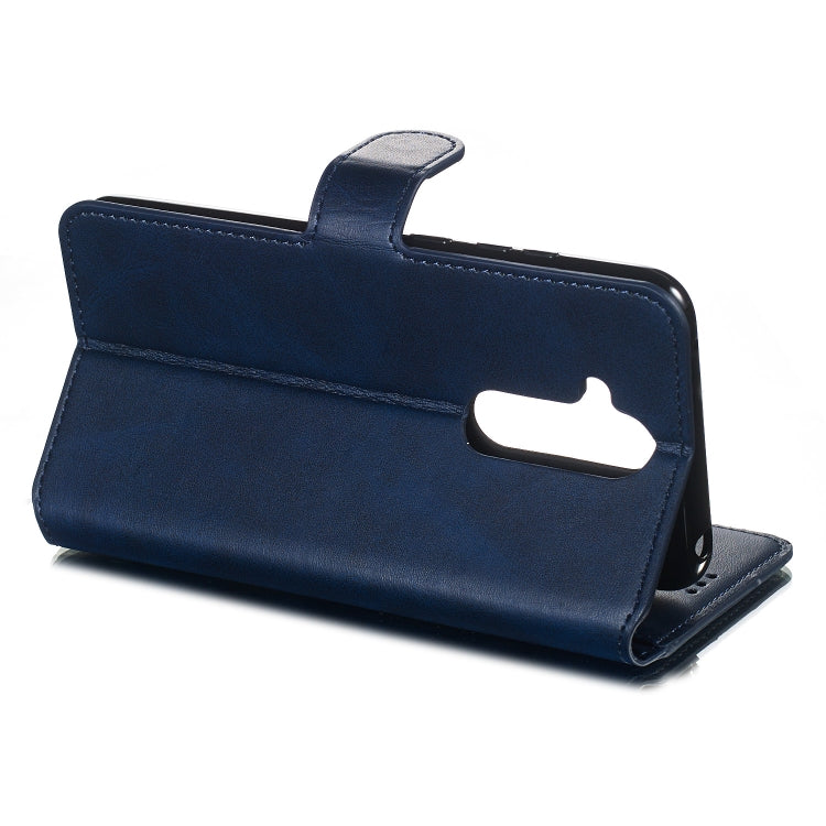 For Nokia 7.1 Plus / 8.1 / X7 Solid Color Buckle Horizontal Flip Leather Case with Wallet & Holder & Card Slots