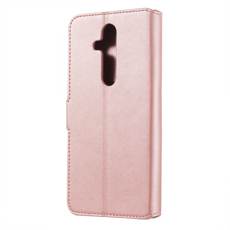 For Nokia 8.1 Plus / X7i Solid Color Buckle Horizontal Flip Leather Case with Wallet & Holder & Card Slots