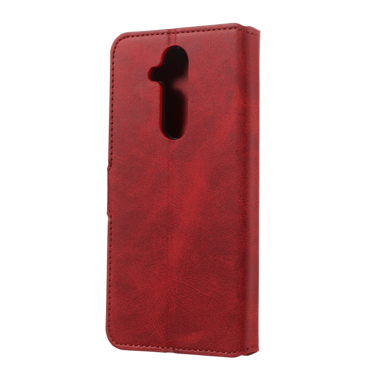 For Nokia 8.1 Plus / X7i Solid Color Buckle Horizontal Flip Leather Case with Wallet & Holder & Card Slots