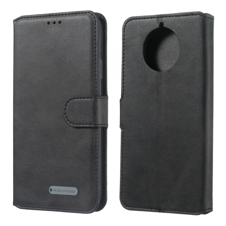 For Nokia 9 PureView Solid Color Buckle Horizontal Flip Leather Case with Wallet & Holder & Card Slots